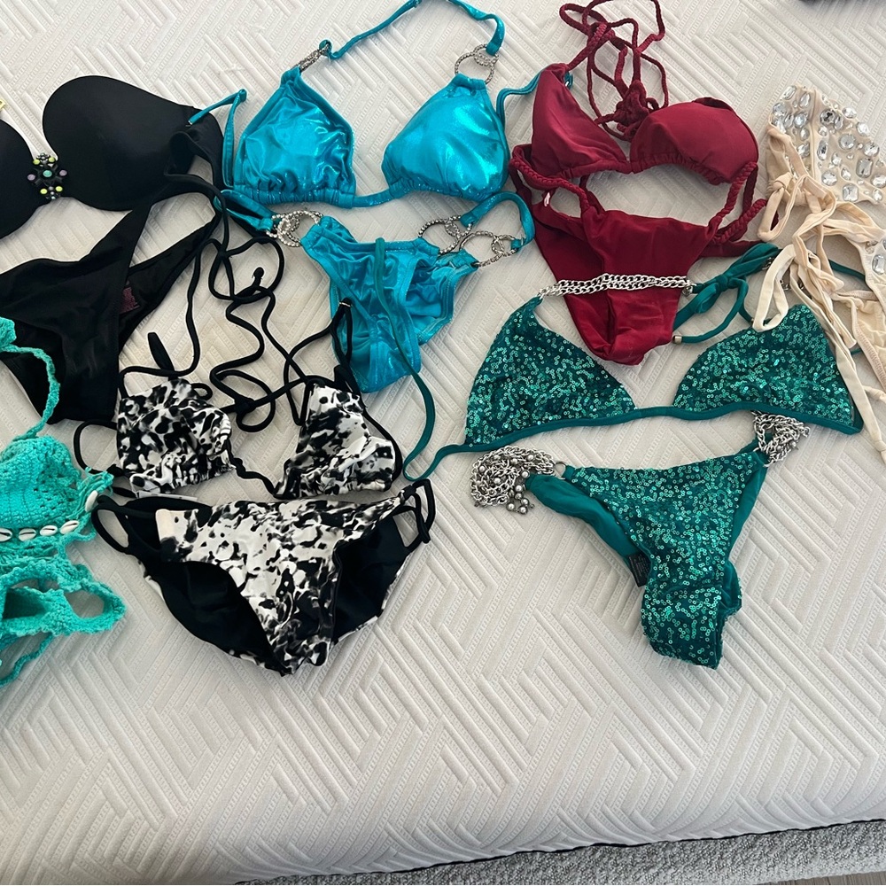 20 Bikini Set Collection and 5 bathing suit cover ups